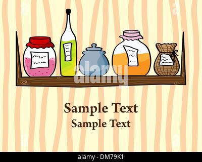 Marmellate Illustrazione Vettoriale