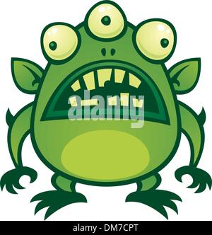 Mostro alieno Illustrazione Vettoriale