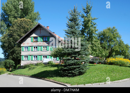 Allgaeu agriturismo vicino a Oberstaufen. Foto Stock