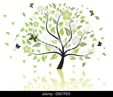 Reticolo dell'albero Illustrazione Vettoriale