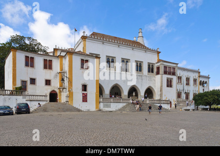 Palácio Nacional de Sintra, Portogallo, Europa Foto Stock