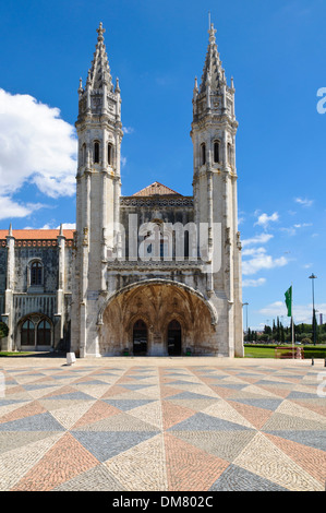 Mosteiro dos Jerónimos, a Lisbona, Portogallo, Europa Foto Stock