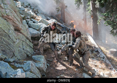 LONE SURVIVOR 2013 Universal Pictures film con Mark Wahlberg center Foto Stock