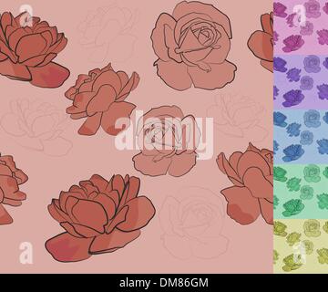 Rosa rossa Illustrazione Vettoriale