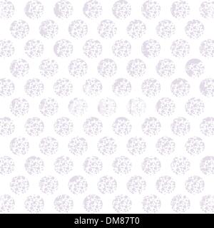 Seamless polka dots pattern Illustrazione Vettoriale