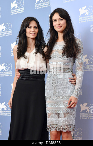 Romina via Mondello Olga Kurylenko sessantanovesima Festival del Cinema di Venezia - 'Wonder' - Photcall Venezia Italia - 02.09.12 Foto Stock