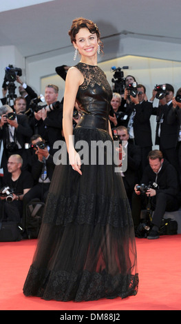 Olga Kurylenko sessantanovesima Festival del Cinema di Venezia - 'Wonder' - Premiere Venezia Italia - 02.09.12 Foto Stock