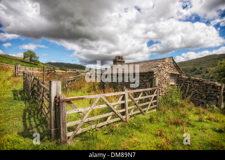 Il magazzino Ghyll Hut Foto Stock