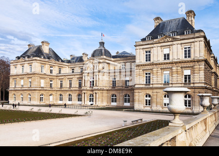 Il Palazzo del Lussemburgo a Parigi Foto Stock