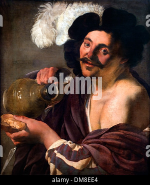 Il paese knecht da Hendrick ter Brugghen 1588-1629 olandese fiammingo - Paesi Bassi Belgio Foto Stock