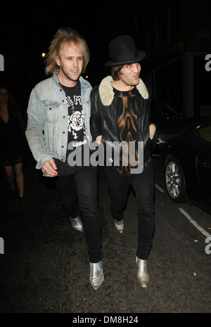 Noel Fielding al di fuori del Groucho Club di Londra - Inghilterra - 04.09.21 Foto Stock