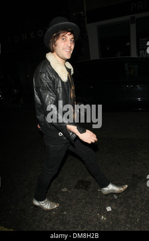 Noel Fielding al di fuori del Groucho Club di Londra - Inghilterra - 04.09.21 Foto Stock