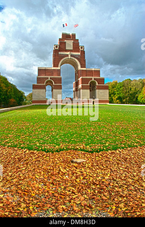 La Somme Thiepval memorial Foto Stock