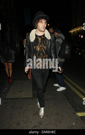 Noel Fielding al di fuori del Groucho Club di Londra - Inghilterra - 04.09.21 Foto Stock