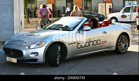 Ryan Thomas al di fuori della ITV studios precedendo la palla di cannone 2000 Londra Inghilterra - 05.09.12 Foto Stock