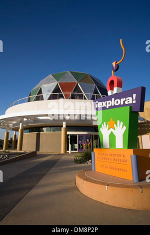 !Explora! Science Centre e il Museo dei Bambini di Albuquerque, Nuovo Messico USA Foto Stock