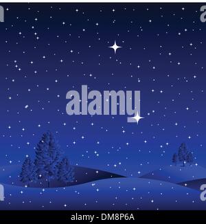 Nevicata Illustrazione Vettoriale