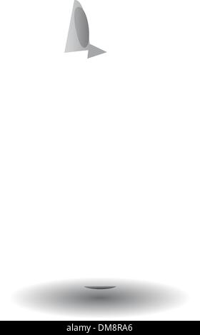 Luce a risparmio energetico lampada Illustrazione Vettoriale