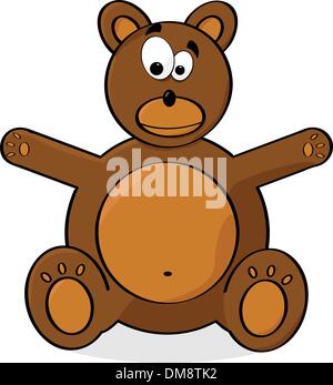 Teddy bear Illustrazione Vettoriale