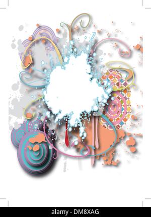 Abstract della carta da parati Illustrazione Vettoriale