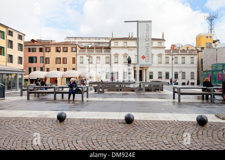 Piazza Cavour a Padova, Italia Foto Stock