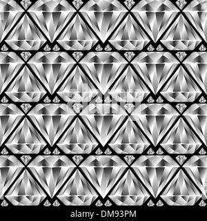 Diamond pattern senza giunture Illustrazione Vettoriale