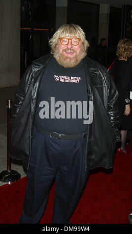 Il 4 dicembre, 2002 - Century City, CALIFORNIA, STATI UNITI D'AMERICA - BRUCE VILANCH ..K27605onorevole LA PREMIERE di Roman Polanski è 'Il pianista?.LOEWS CINEPLEX CENTURY PLAZA TEATRI, secolo Century City, CA.Dicembre 4, 2002. Milano RYBA/ 2002(Credit Immagine: © Globo foto/ZUMAPRESS.com) Foto Stock