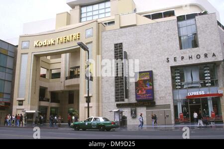 Nov. 18, 2002 - Hollywood, CALIFORNIA, STATI UNITI D'AMERICA - KODAK Theatre ..K27062SIGNOR KODAK Theatre TOUR.KODAK Theatre, Hollywood, CA.7 NOVEMBRE 2002. Milano RYBA/ 2002(Credit Immagine: © Globo foto/ZUMAPRESS.com) Foto Stock