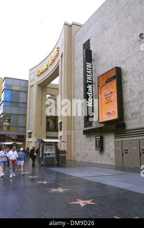 Nov. 18, 2002 - Hollywood, CALIFORNIA, STATI UNITI D'AMERICA - KODAK Theatre ..K27062SIGNOR KODAK Theatre TOUR.KODAK Theatre, Hollywood, CA.7 NOVEMBRE 2002. Milano RYBA/ 2002(Credit Immagine: © Globo foto/ZUMAPRESS.com) Foto Stock