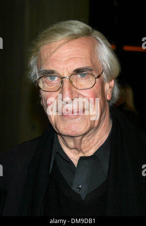 Il 4 dicembre, 2002 - Century City, CALIFORNIA, STATI UNITI D'AMERICA - Martin Landau ..K27605onorevole LA PREMIERE di Roman Polanski è 'Il pianista?.LOEWS CINEPLEX CENTURY PLAZA TEATRI, secolo Century City, CA.Dicembre 4, 2002. Milano RYBA/ 2002(Credit Immagine: © Globo foto/ZUMAPRESS.com) Foto Stock