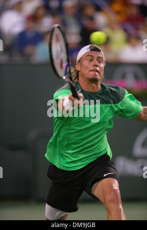 Mar 15, 2005; Indian Wells, CALIFORNIA, STATI UNITI D'AMERICA; Lleyton HEWITT presso l'Indian Wells, CA - Pacific Life Open Tennis - ATP. Foto Stock