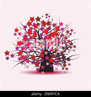 Struttura stellata fantasy Illustrazione Vettoriale