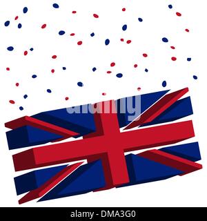 Union jack Illustrazione Vettoriale