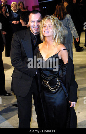 Mar 26, 2002 - West Hollywood, CALIFORNIA, STATI UNITI D'AMERICA - Farrah Fawcett..Vanity Fair ospita OSCAR PARTY AL RISTORANTE MORTONS.WEST HOLLYWOOD, CA.marzo 24, 2002. NINA PROMMER/ 2002 K24530NP(Immagine di credito: © Globo foto/ZUMAPRESS.com) Foto Stock