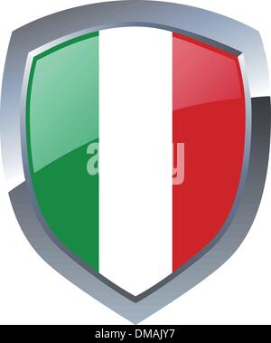 Emblema Italia Illustrazione Vettoriale