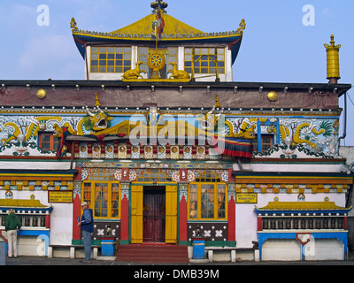 Yiga Choeling Monastero Ghoom,Darjeeling,l'India Foto Stock