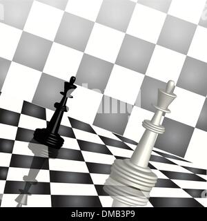 scacchi Illustrazione Vettoriale