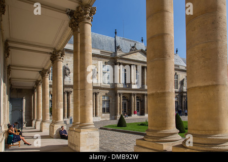 L'HOTEL DE SOUBISE ospita gli archivi nazionali, 3RD ARRONDISSEMENT DI PARIGI (75), Ile-de-France, Francia Foto Stock