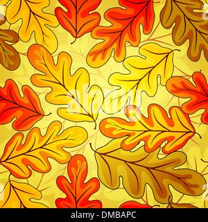 Floreale autunno seamless pattern Illustrazione Vettoriale