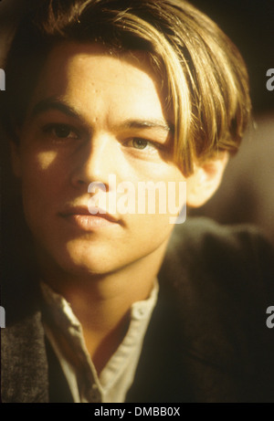 TITANIC 1997 Twentieth Century Fox Film con Leonardo Di Caprio Foto Stock