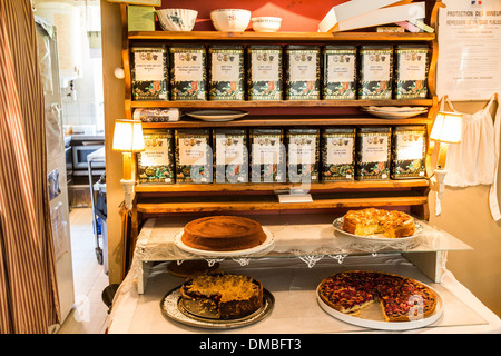 La pasticceria, ristorante e sala da tè LE COTTAGE, MARLY-LE-ROI, yvelines (78), Francia Foto Stock