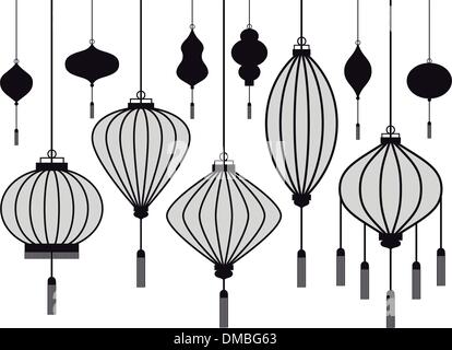 Lanterna di vettore Illustrazione Vettoriale