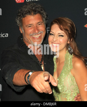 Steven Bauer e valutazione quinto annuale Sunset Strip Music Festival a SkyBar - arrivi a Los Angeles California - 17.08.12 Foto Stock