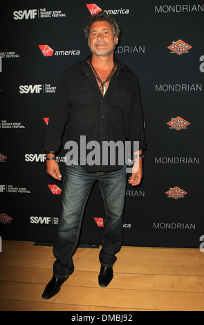 Steven Bauer quinto annuale Sunset Strip Music Festival a SkyBar - arrivi a Los Angeles California - 17.08.12 Foto Stock