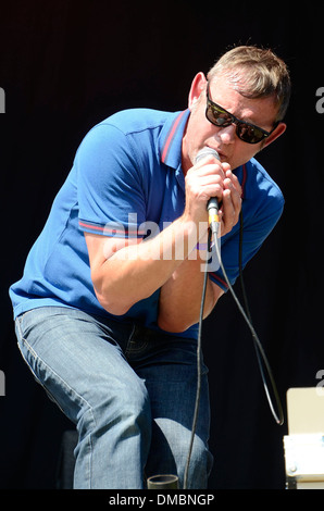 Inspiral Carpets V Festival 2012 tenutasi a Hylands Park - Prestazioni - Giorno Uno Essex Inghilterra - 18.08.12 Foto Stock