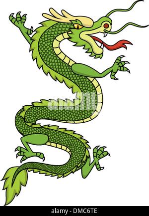 Drago cinese Illustrazione Vettoriale