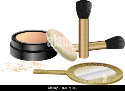 Set di cosmetici Illustrazione Vettoriale