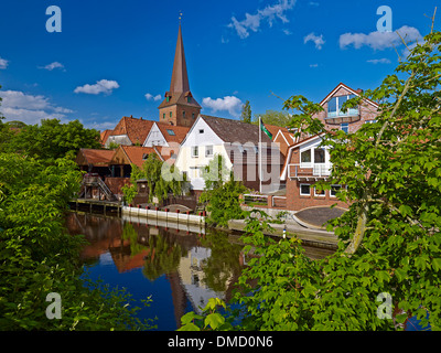 Chiesa di San Severo a Otterndorf, Land Hadeln, Bassa Sassonia, Germania Foto Stock