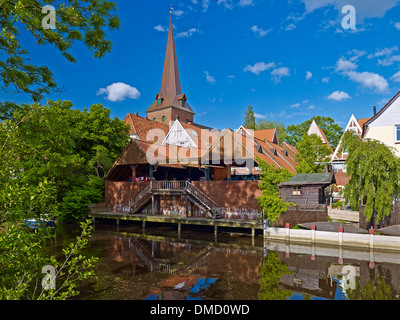 Chiesa di San Severo a Otterndorf, Land Hadeln, Bassa Sassonia, Germania Foto Stock