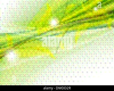 Floral astratto modello estate Illustrazione Vettoriale